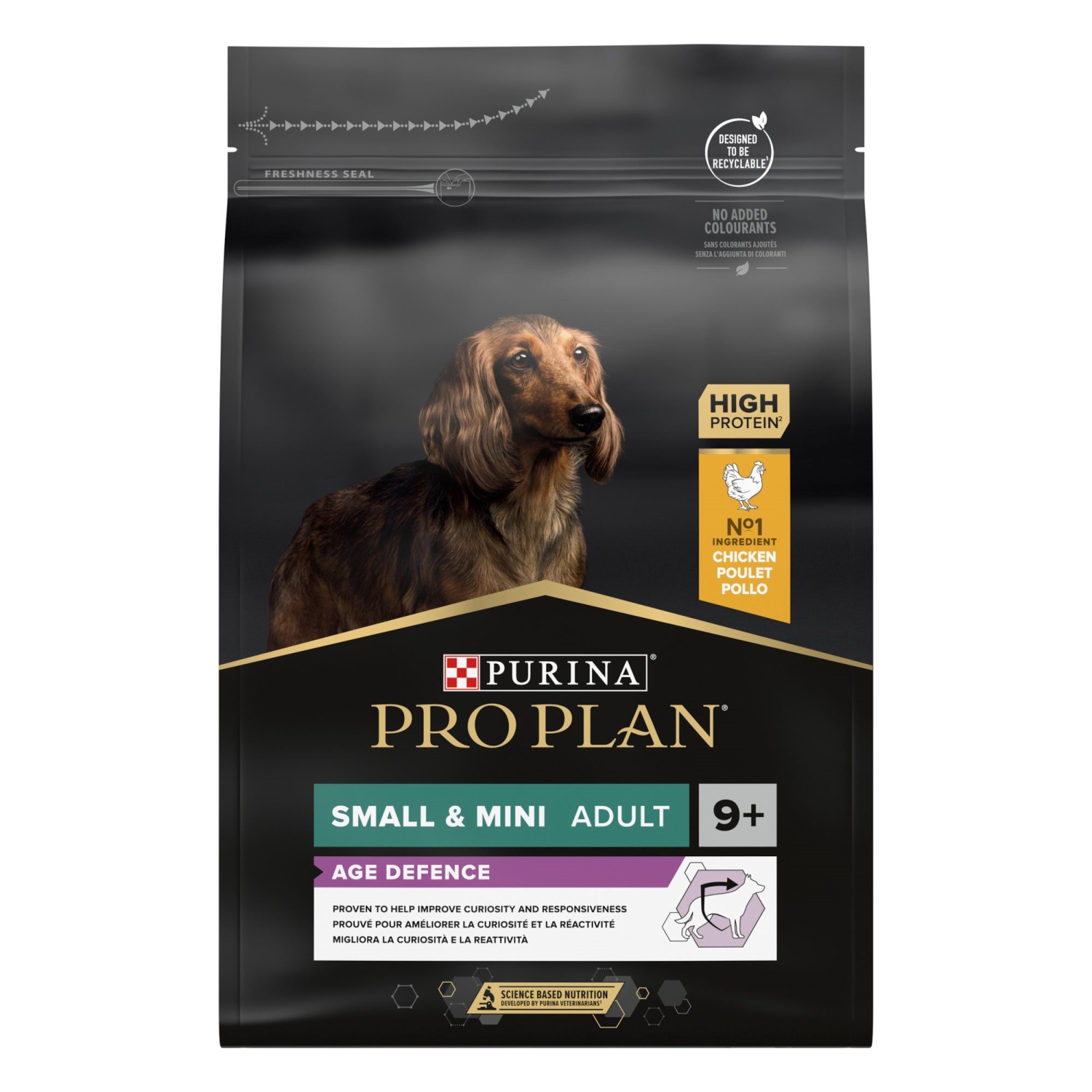 Purina Pro Plan Small&Mini Adult 9+ Age Defence με Κοτόπουλο 3kg