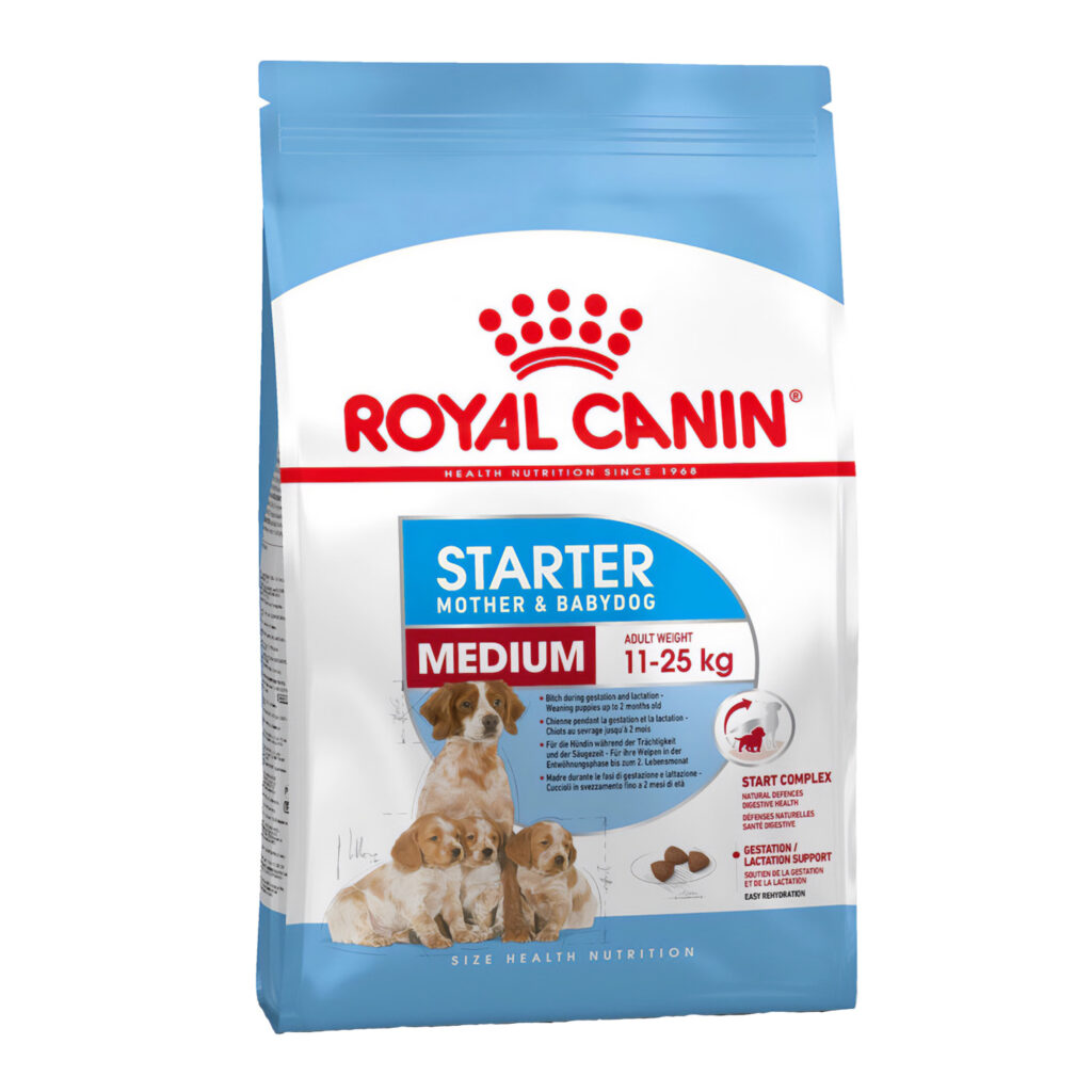 Royal Canin Size Health Nutrition Medium Starter Mother and Babydog 4kg